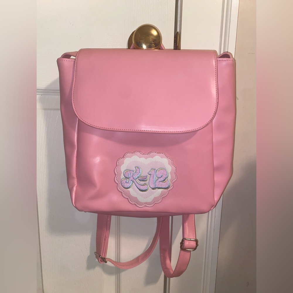 K-12 Melanie Martinez baby pink mini back pack